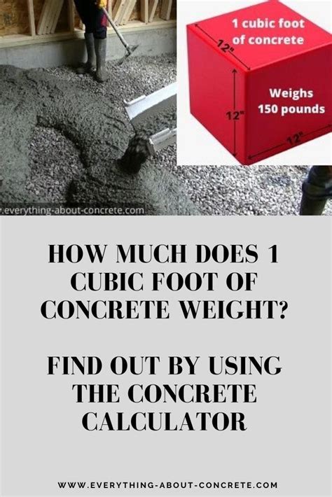 how much does a concrete floor weigh